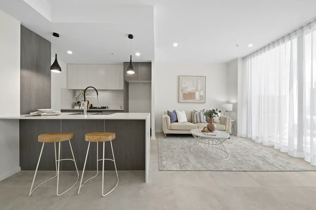 BRAND NEW TWO BEDROOM + STUDY DESK & PARKING