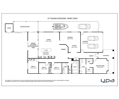 27 Toledo Crescent, Point Cook, VIC 3030, 4 chambres, 2 salles de bain, House