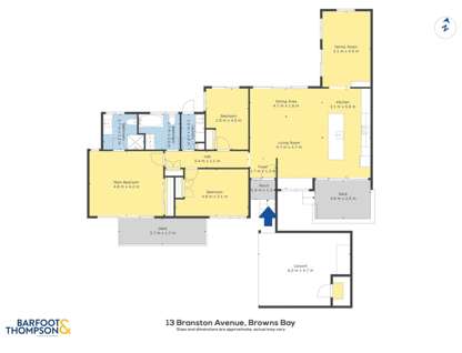 13 Branston Avenue, Browns Bay, North Shore City, Auckland, 3 Bedrooms, 2 Bathrooms, House