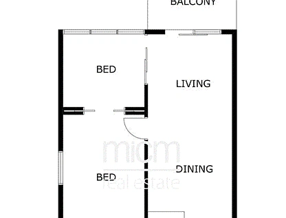 1410/68 La Trobe Street, Melbourne, Melbourne CBD, 2 habitaciones, 1 baños, Apartment