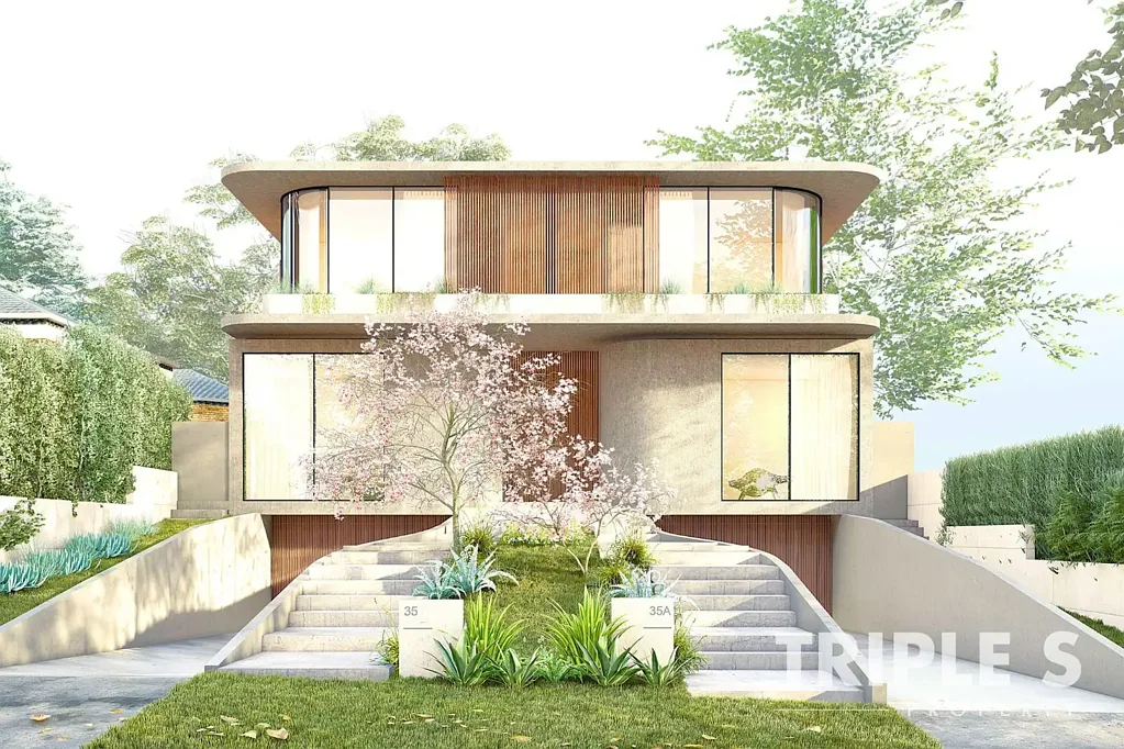 Castle Hill 5 Bedroom Luxurious Three-Level Home With Swimming Pool |Land Size: 440m² | Internal Area: 350m² | Balcony: 25m² | Completion around the end of 2025