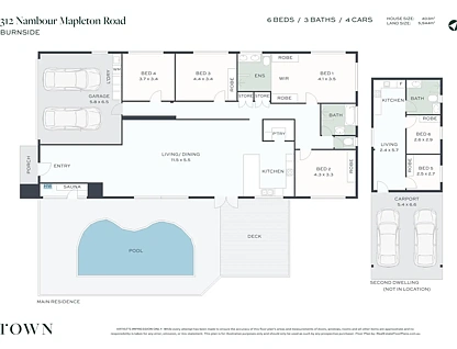 312 Nambour Mapleton Road, Burnside, Sunshine Coast, 6 침실, 3 욕실, House