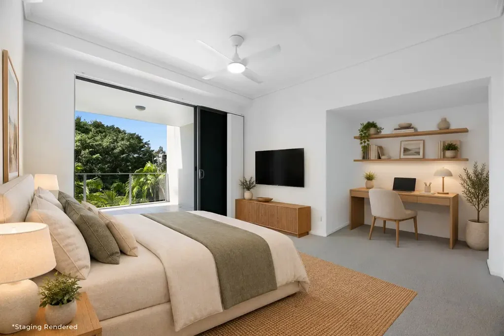 Robina 2 Bedroom Water and City Skyline Views