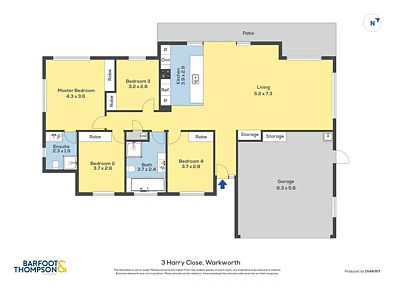 3 Harry Close, Warkworth, Rodney, 4房, 2浴, House