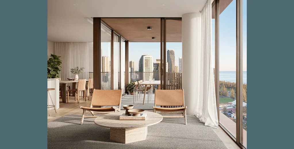 Mermaid Beach 4房  Yves, a collection of luxurious apts. Under construction, move in 2024