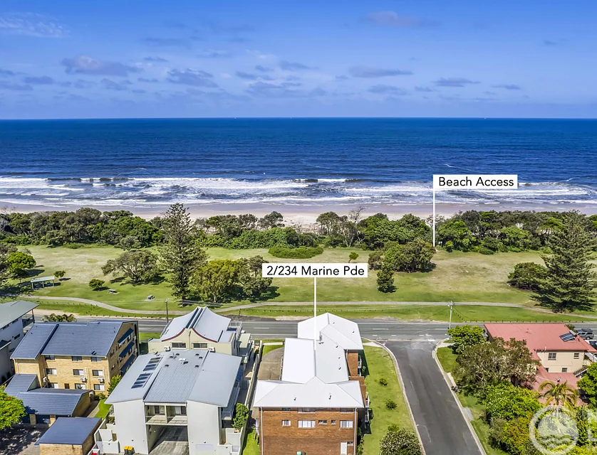 2/234 Marine Parade, Kingscliff, North Coast, 2 침실, 1 욕실, Unit