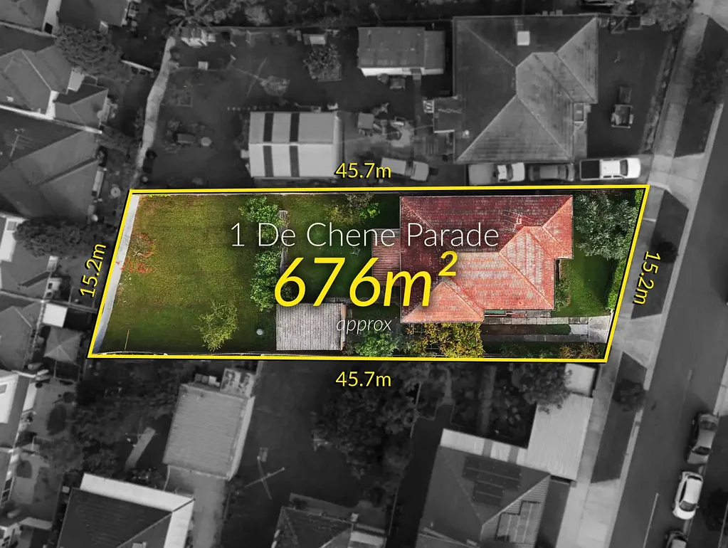 Coburg North 3બેડરૂમ LAND (676 SQM) , LOCATION & EXCEPTIONAL DEVELOPMENT POTENTIAL MOMENTS FROM COBURG LAKE