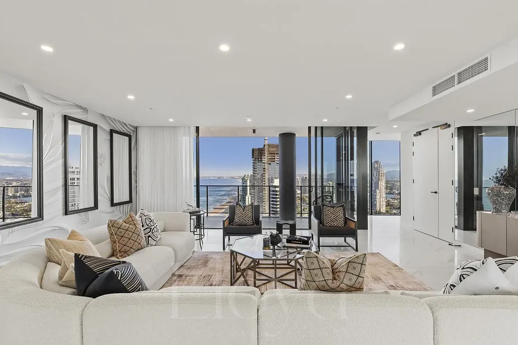 Main Beach 4 Slaapkamer Pearl Penthouse: Luxury Main Beach Living