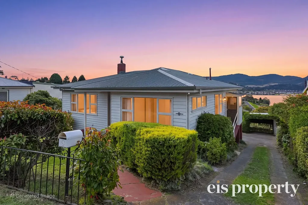 Austins Ferry 3房  Sun-drenched home with stunning water views, huge backyard - Room for everyone!