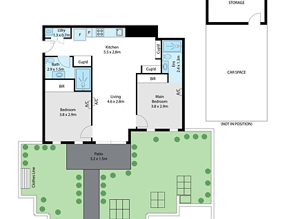 G05/28 Glenmore Street, Box Hill, Inner East Melbourne, 2 phòng ngủ, 2 phòng tắm, Apartment