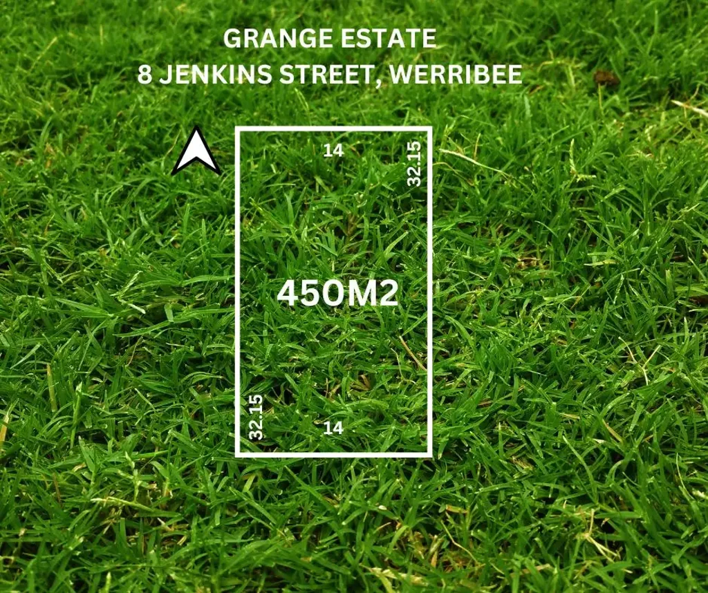 Werribee North Facing Titled Land for Sale in The Grange Estate!