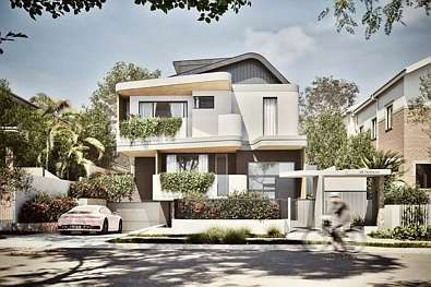 Maroubra 3Zimmer DA Approved Site For Four Luxury Townhouses