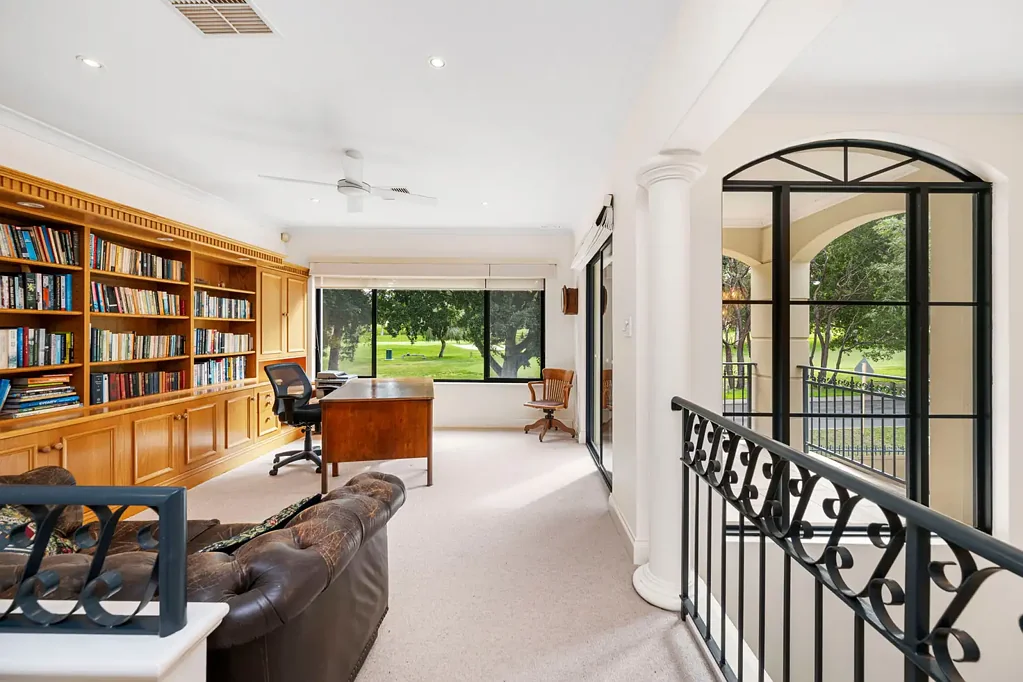 Prime position opposite the picturesque golf course