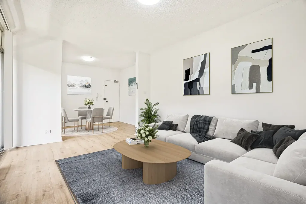 Air-Conditioned Two-Bedroom Unit with Laminate Timber Flooring, Single Car Space and Swimming Pool in the Complex!