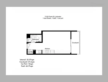 7/125 Frank Street, Labrador, QLD 4215, 1 Bedrooms, 1 Bathrooms, Unit
