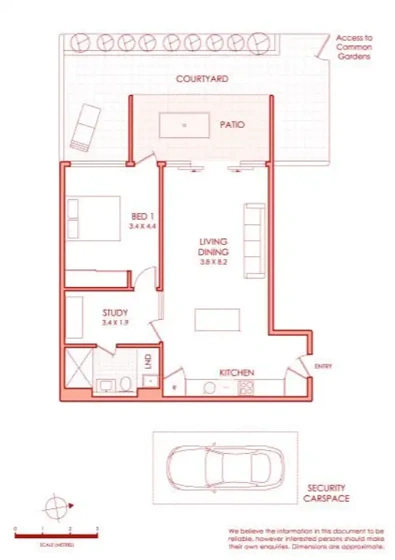 35/251 Chalmers Street, Redfern, NSW 2016, 1房, 1浴, Unit