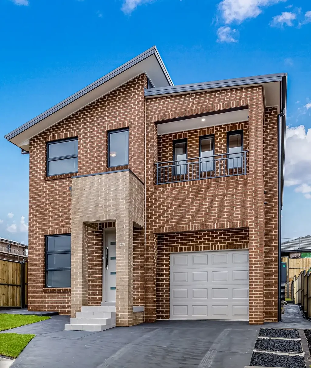 Modern double storey residence