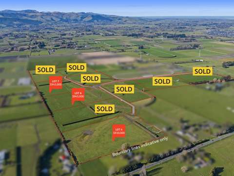 Prebbleton  Stunning titled lifestyle blocks on Robinsons Road
