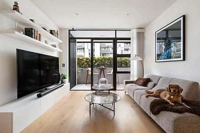 Petersham 1침실 Boutique first-floor retreat with high-end finishes
