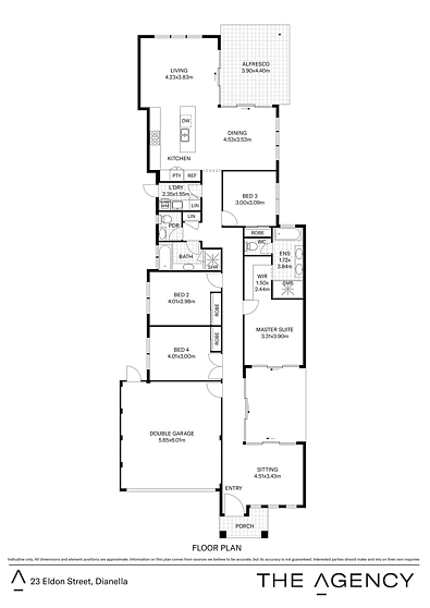 23 Eldon Street, Dianella, WA 6059, 4房, 2浴, House