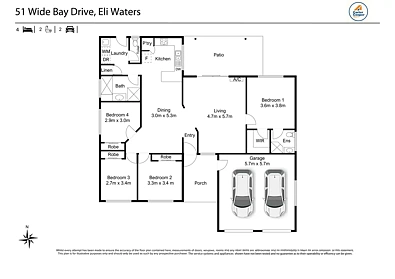 51 Wide Bay Drive, Eli Waters, QLD 4655, 4 slaapkamers, 2 badkamers, House