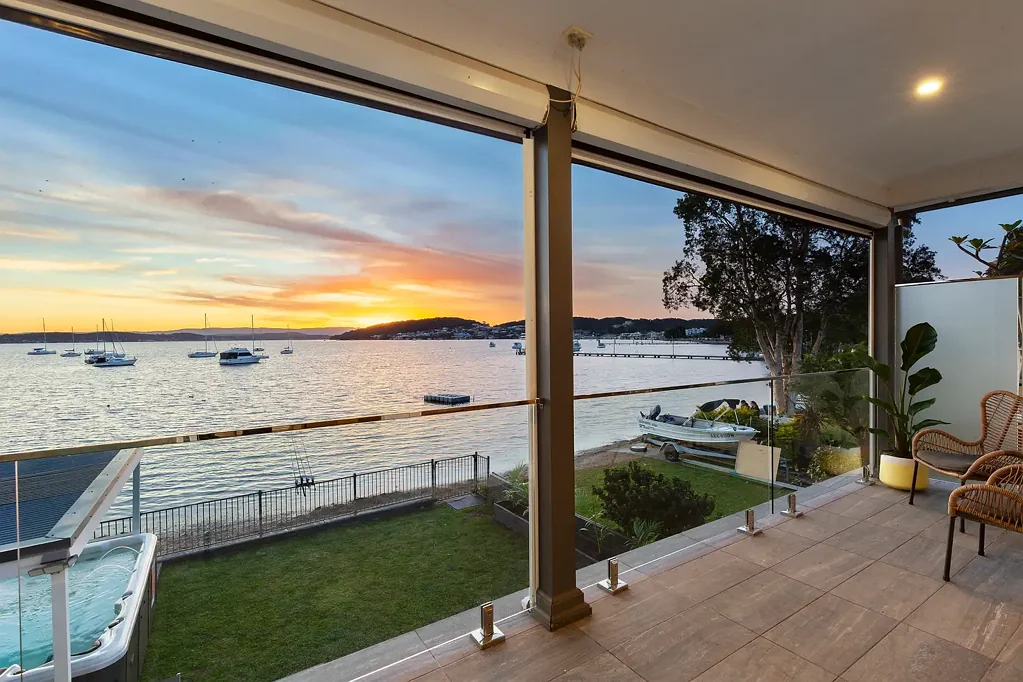 Belmont 5 Bedroom Waterfront Paradise – One Grand Home or Two Independent Levels