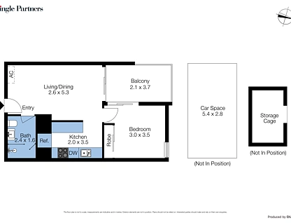 108/125 Turner Street, Abbotsford, Melbourne CBD, 1 ਕਮਰੇ, 1 ਬਾਥਰੂਮ, Apartment