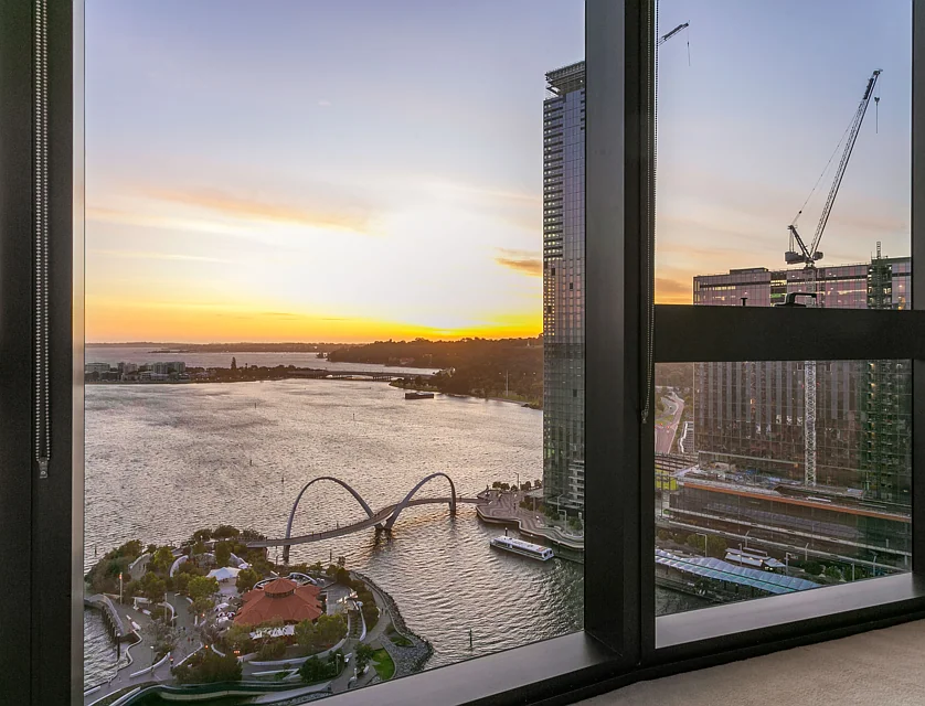2009/1 Geoffrey Bolton Avenue, Perth, Perth CBD, 3 Kuwarto, 2 Banyo, Apartment
