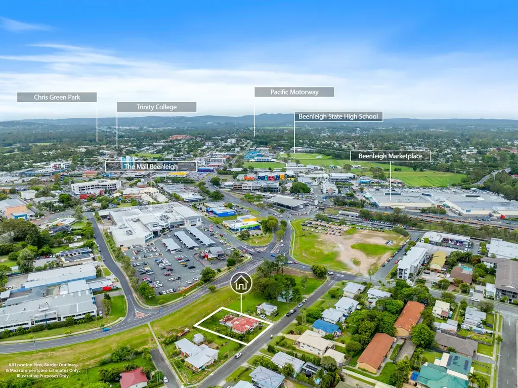 Beenleigh 3침실 Medium Density / Medium Rise Development site.