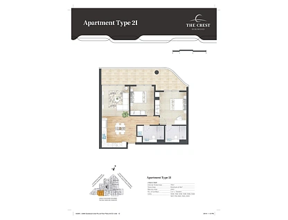 1308/118 Goodwood Parade, Burswood, South East Perth, 2部屋, 2バスルーム, Apartment