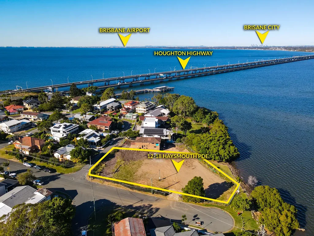 Clontarf 壮丽水景山景 581平米滨水地块 独家私路位置 紧邻Redcliffe Golf Course 灵活开发潜力 Once-in-a-lifetime waterfront offering
