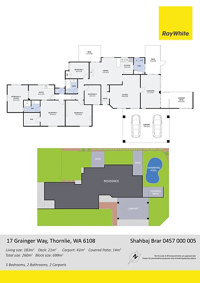 17 Grainger Way, Thornlie, WA 6108, 4 Bedrooms, 2 Bathrooms, House