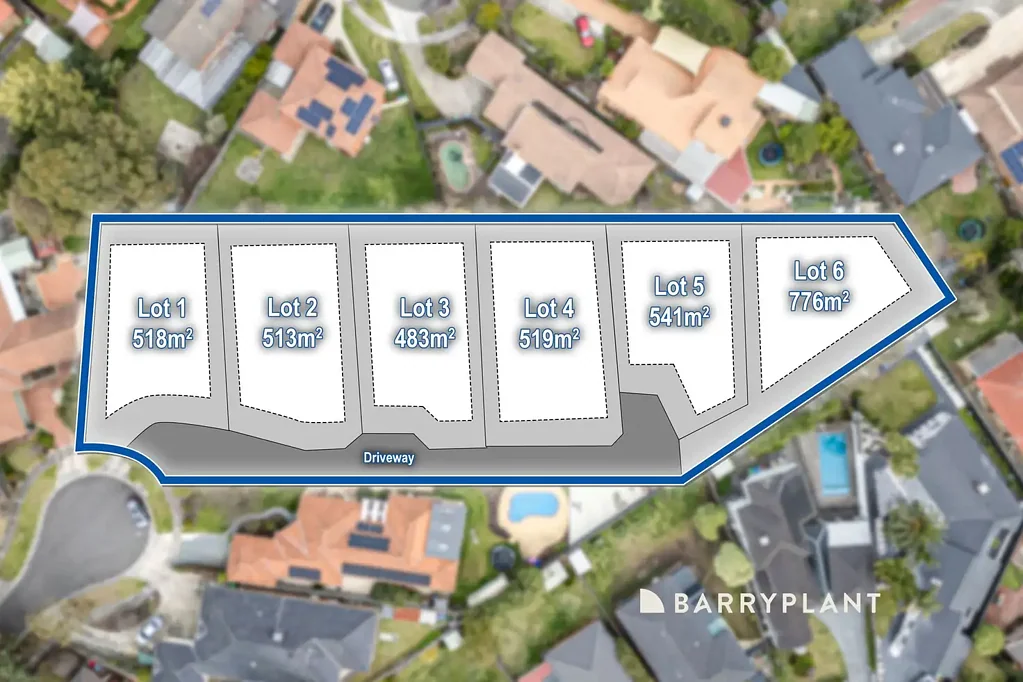 Rowville 4房 Wellington核心地段 4040m²开发地块 council批准 六套住宅潜力 靠近学校商圈 交通便利 Development Site on 4040m2 - Council Approved Plans for 6 Dwellings