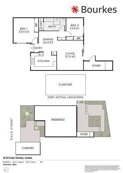 4/13 Cale Street, Como, WA 6152, 2 Bedrooms, 1 Bathrooms, Unit