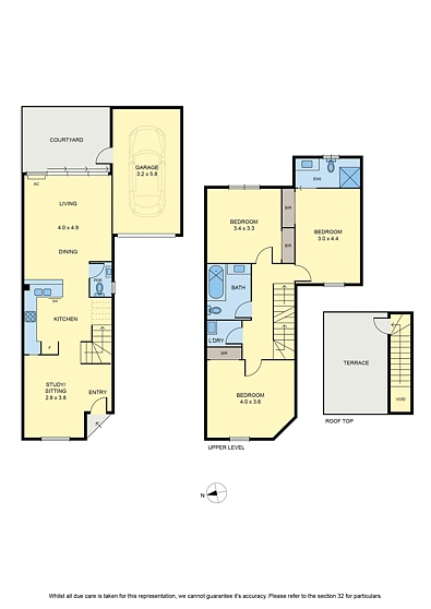 3/350 Brunswick Road, Brunswick, VIC 3056, 3 slaapkamers, 2 badkamers, Townhouse