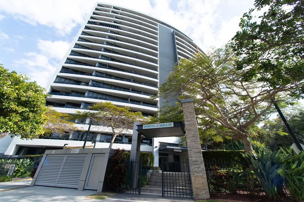 Furnished 2 Bedroom Apartment with Ground Level Large Balcony Nestled in the Heart of Southport