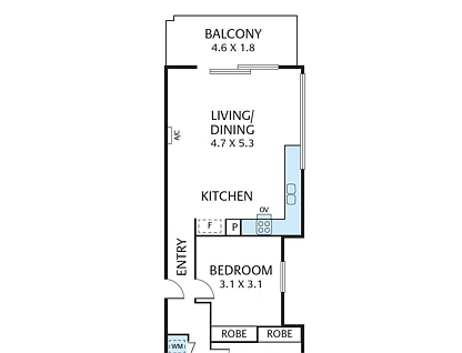 8/12 Ballantyne Street, Thornbury, North Melbourne, 2 phòng ngủ, 1 phòng tắm, Apartment