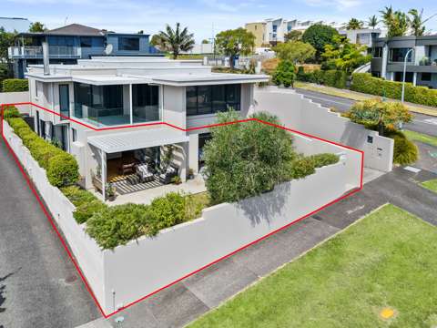Orakei 3部屋 Concrete construction - one of only two!