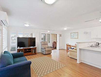 1/13 Bass Court, Banksia Beach, Moreton Bay Region, 3 कमरे, 1 बाथरूम, Apartment
