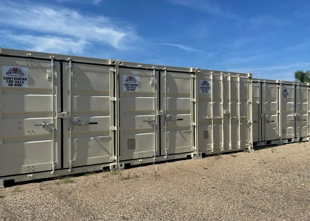 Storage facility close to town