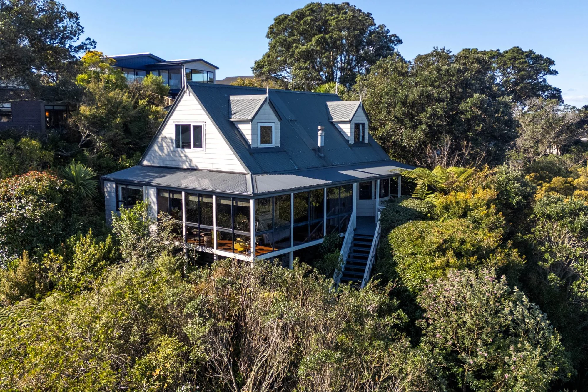 Mount Roskill 3chambre Private Affordable Harbour Views!