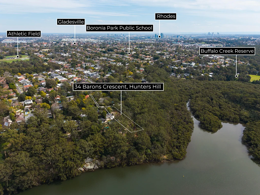 Hunters Hill  Hunters Hill Waterfront Reserve Development Opportunity (STCA)