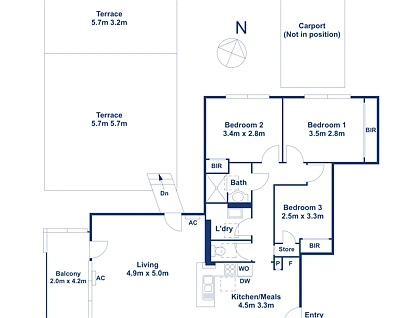 15/9 The Strand, Moonee Ponds, North Melbourne, 3 ਕਮਰੇ, 1 ਬਾਥਰੂਮ, Apartment
