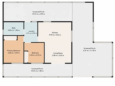2/57 Goodwin Street, Currajong, QLD 4812, 2 slaapkamers, 1 badkamers, Apartment