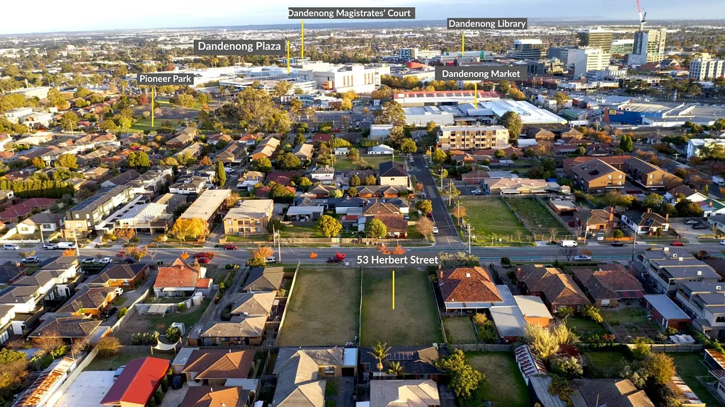 Dandenong Endless Potential: Vacant Land in Sought-After Central Location!!