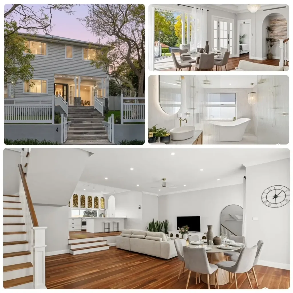 North Ryde 5房 汉普顿优雅翻新 619㎡私享地块 五卧三卫 主卧套房 厨师厨房 多功能空间 私密花园 Metro近便 Walk to North Ryde Metro, located in a peaceful Cul-Del-Sac