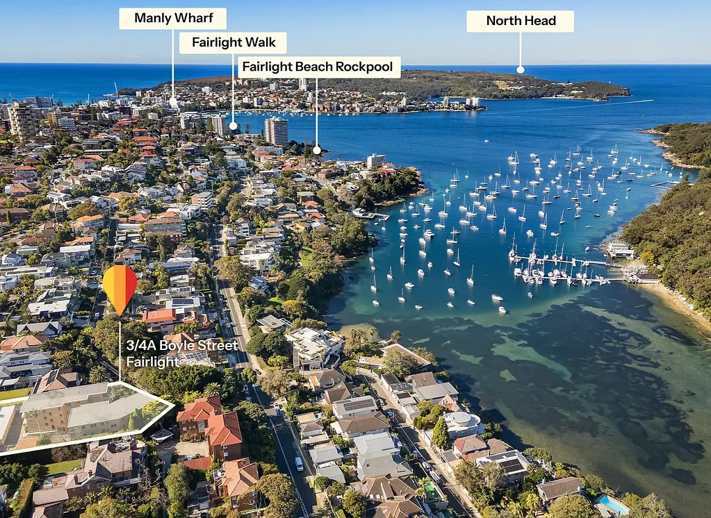Fairlight 2chambre WATER VIEWS AND HARBOURSIDE LIVING