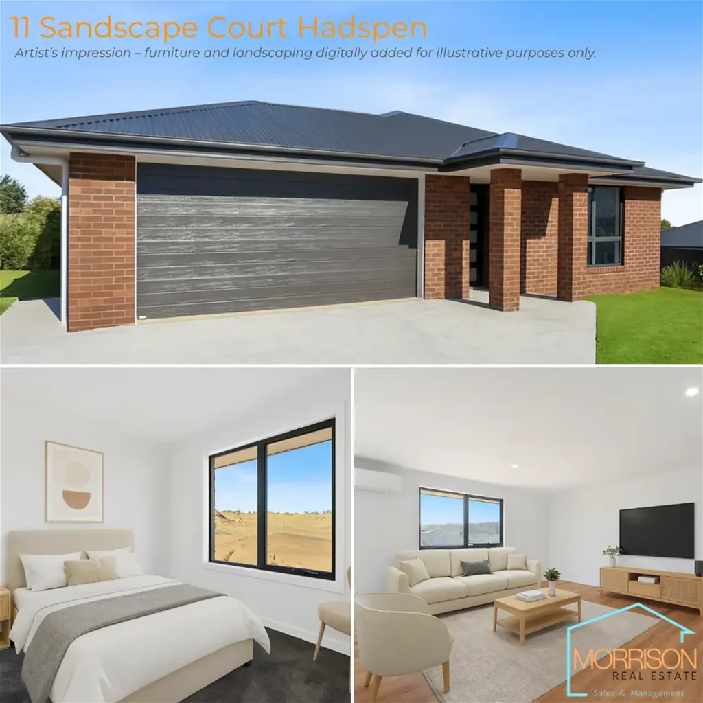 Hadspen 3ਬੈੱਡਰੂਮ Brand New Family Home in Sought-After Hadspen Hills