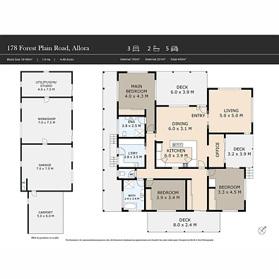 178 Forest Plain Road, Allora, QLD 4362, 3 slaapkamers, 2 badkamers, Lifestyle Section
