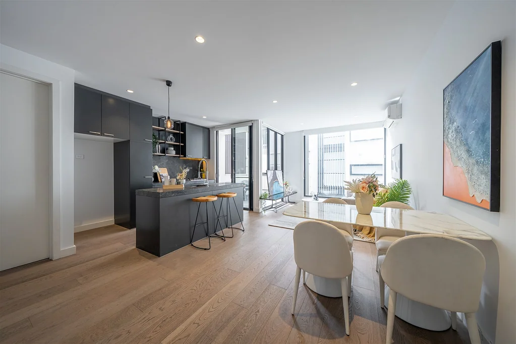 Mordialloc 2غرفة نوم Contemporary Coastal Living with Smart Multi-Level Design
